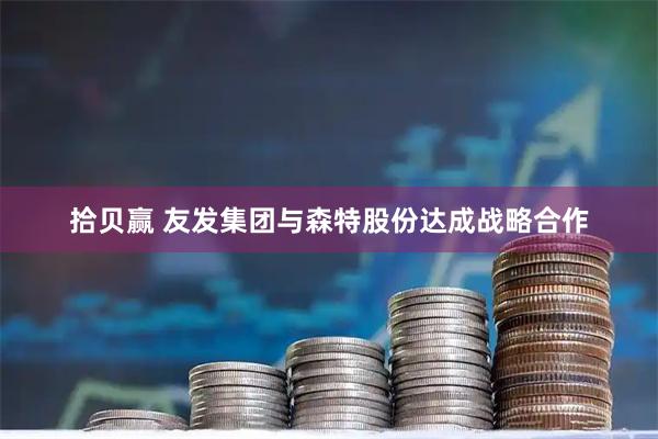 拾贝赢 友发集团与森特股份达成战略合作